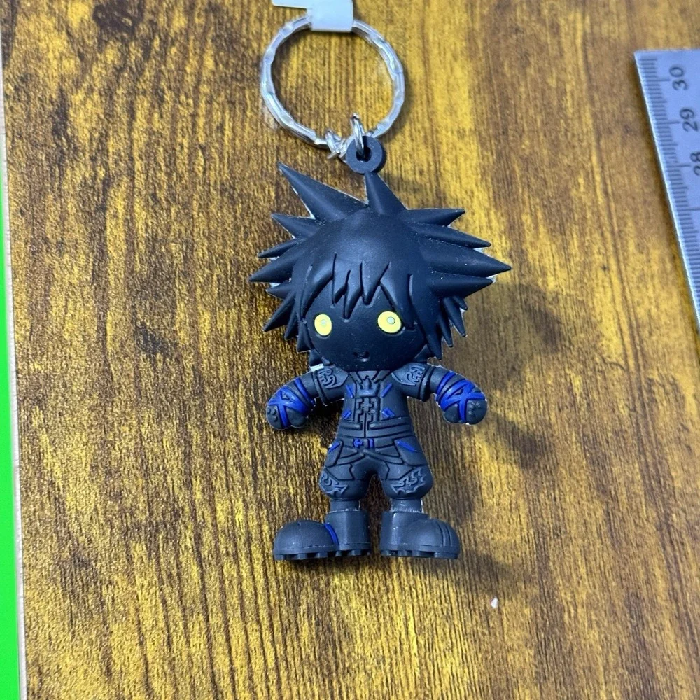 Disney Kingdom Hearts Shadow Keychain Figure Black Rubber MII China